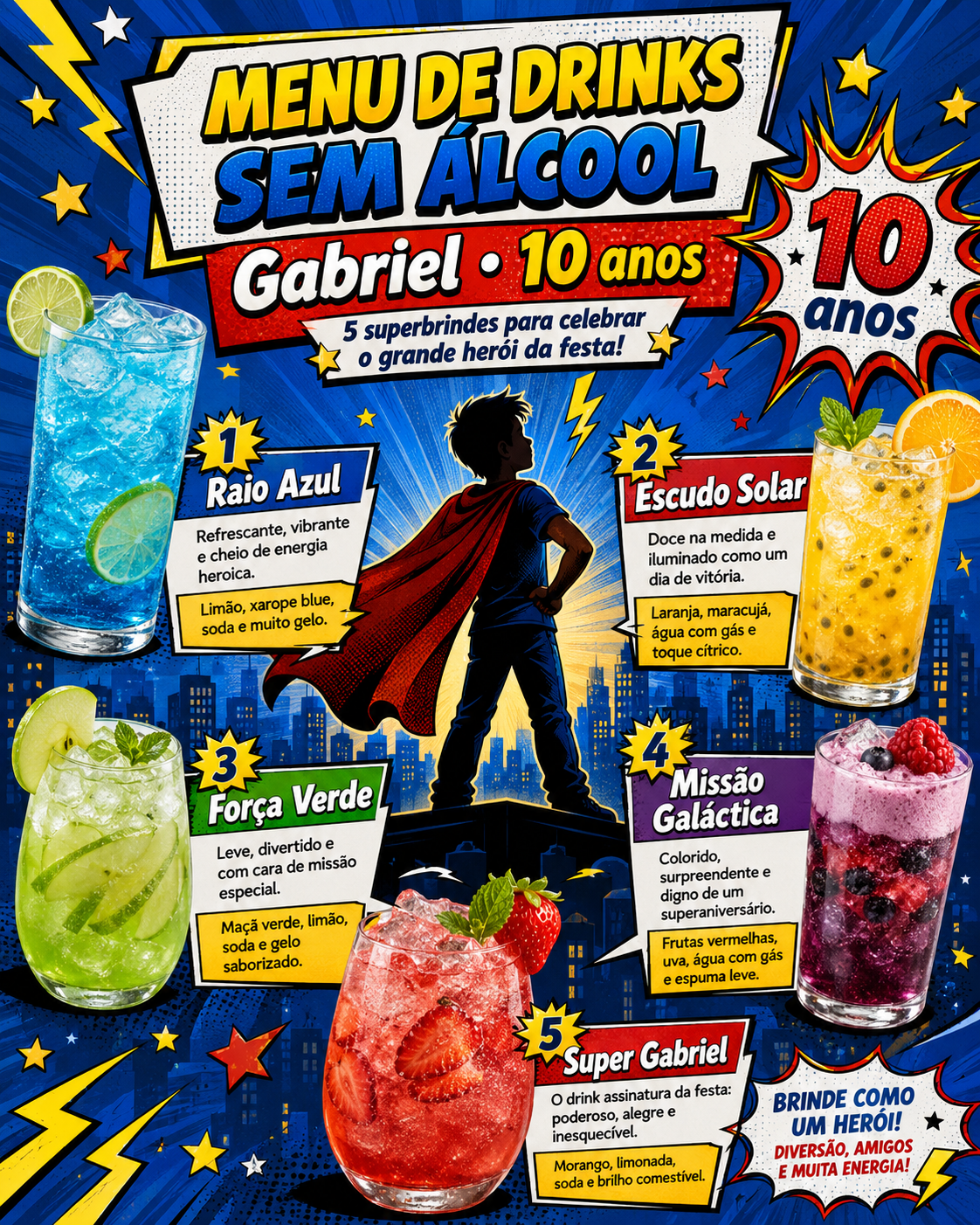 Aniversário – Gabriel 10 anos